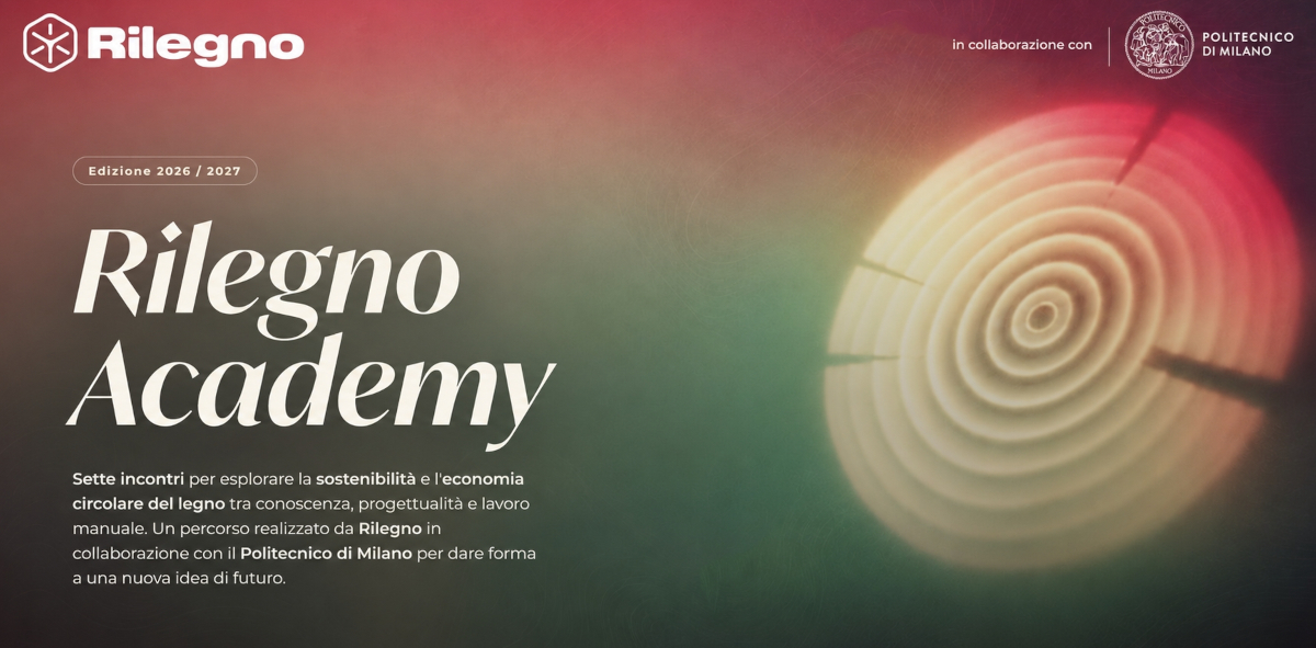 Rilegno Academy: la nuova edizione sul design circolare